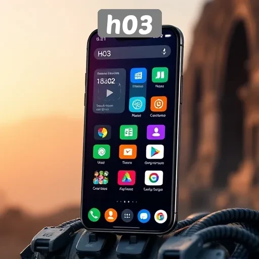Tampilan User Interface H03 yang Memudahkan Navigasi Pengguna